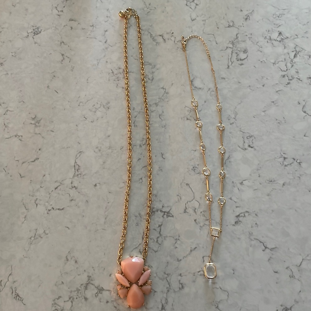 KATE SPADE NECKLACE PAIR